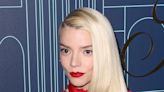 Anya Taylor-Joy Takes Flight In Red Feathered Dress At Tiffany & Co Event