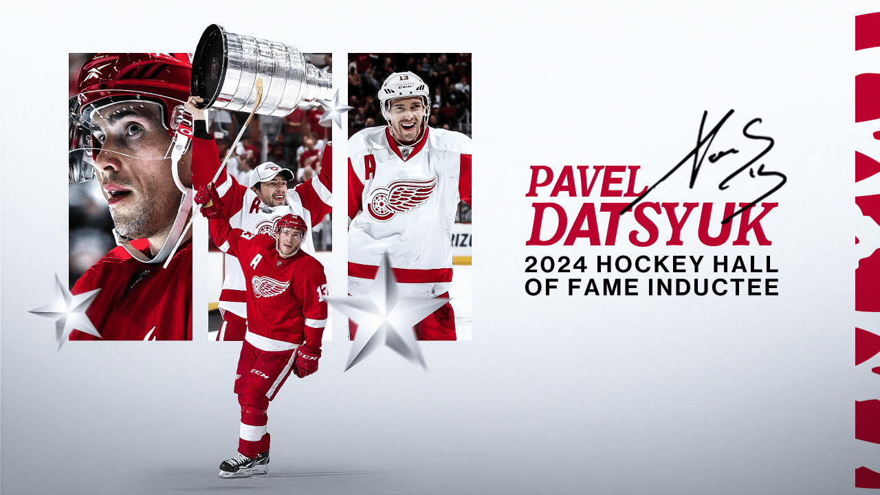 Pavel Datsyuk elected to Hockey Hall of Fame Class of 2024 | Detroit Red Wings