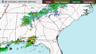 From flash flood warnings to excessive heat, weather graphics show what to expect today