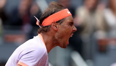 Nadal sobrevivió a Cachin en Madrid y encadenó tres triunfos por primera vez desde 2022