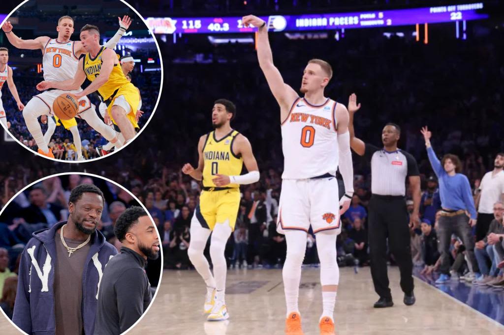 Donte DiVincenzo’s clutch play easing Knicks’ Julius Randle injury sting
