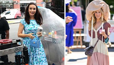 Kristin Davis Wore Sarah Jessica Parker's Famously Divisive (but Comfy) Sandals