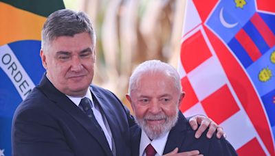 Lula recibe al presidente de Croacia y pide "unidad" a "demócratas" en elecciones europeas