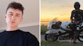First picture of motorcyclist who died in crash as girlfriend leads tributes