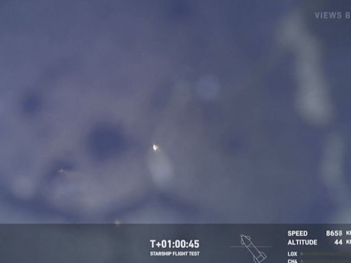 SpaceX「星艦」完成第四次試飛 成功在海面軟著陸