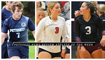 Vote for the Petoskey News-Review Athlete of the Week: Sept. 9-14