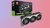 Get this MSI RTX 4070 Ti Super for under £700 from Amazon right now
