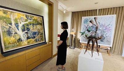 豐藝館響應台中藝術博覽會 展出五幅台灣知名藝術家收藏作品
