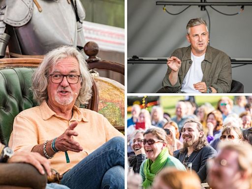 PHOTOS: James May, Horrible Histories cast and Spitfire at History Festival