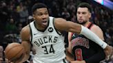 Antetokounmpo y Portis producen dobles dobles en triunfo de Bucks sobre Bulls