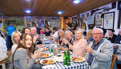 Dad builds Greek taverna in his Walsall garden attracting hundreds of diners a night