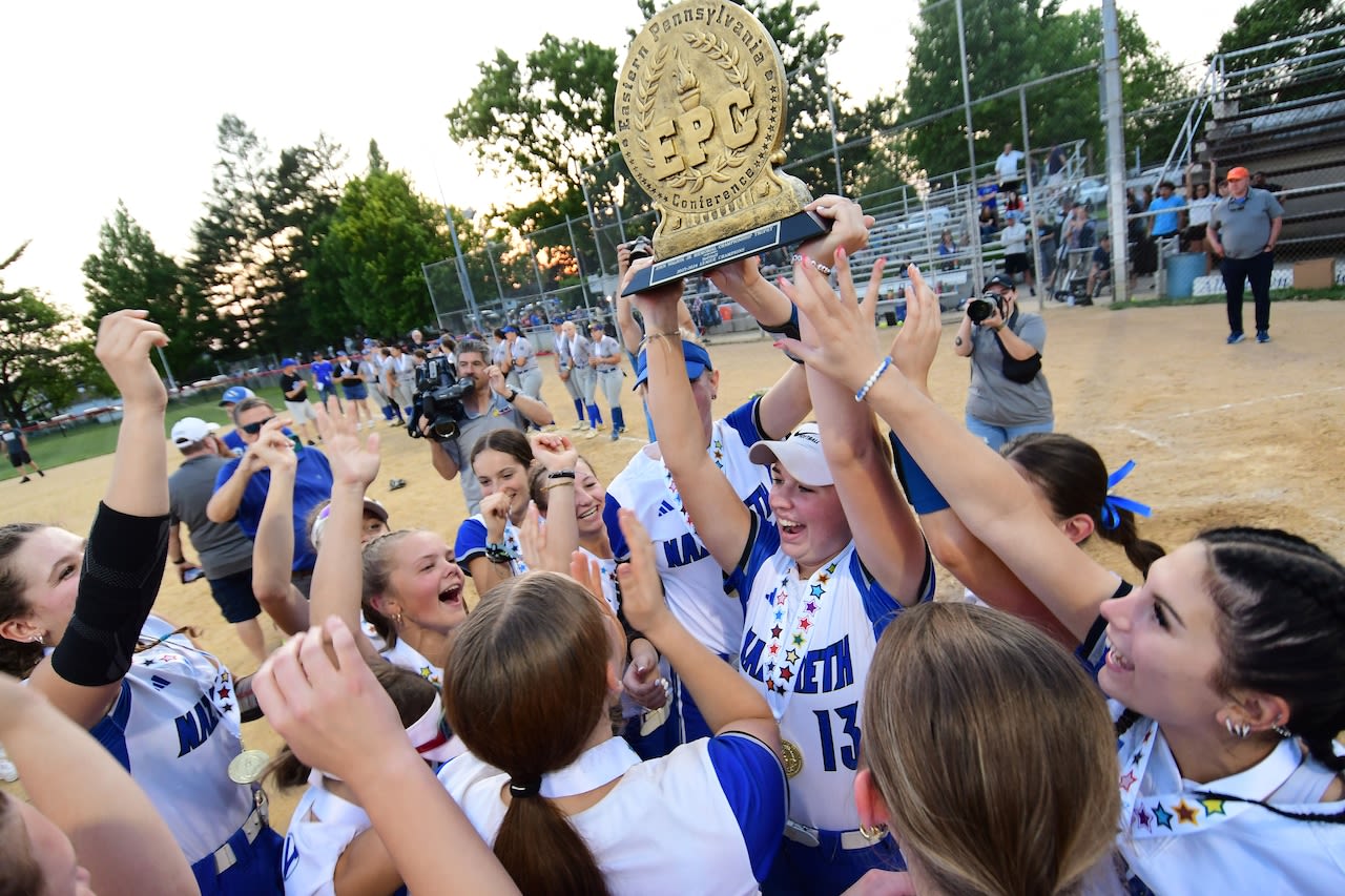 Nazareth softball makes it back-to-back EPC titles with dominant win over Pleasant Valley