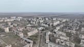 Donetsk Oblast governor shows destruction in Vuhledar