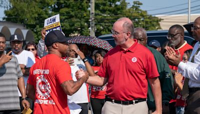 Fain at Warren Truck rally: Stellantis nowhere near hitting commitments in UAW contract