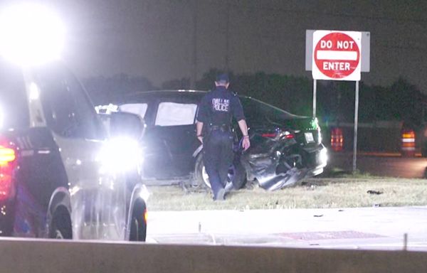 Man in critical condition after crash in North Dallas, officials say