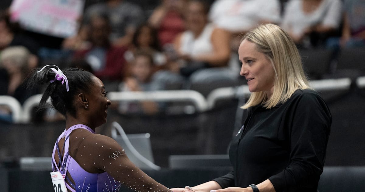 Cecile Canqueteau-Landi, coach of Simone Biles, named new University of Georgia women’s gymnastics co-head coach