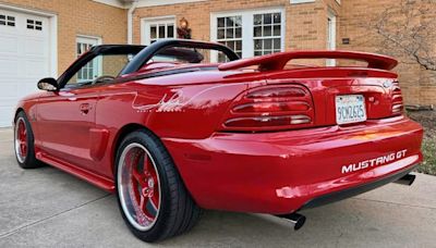 At $29,700, Will This 1995 Mario Andretti Edition Ford Mustang GT Hit The Winner's Circle?