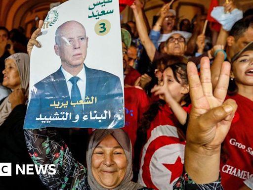 Tunisia election: Kais Saied secures second term with 91% of votes