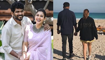 Nayanthara and Vignesh Shivan hold hands in new pics on Instagram