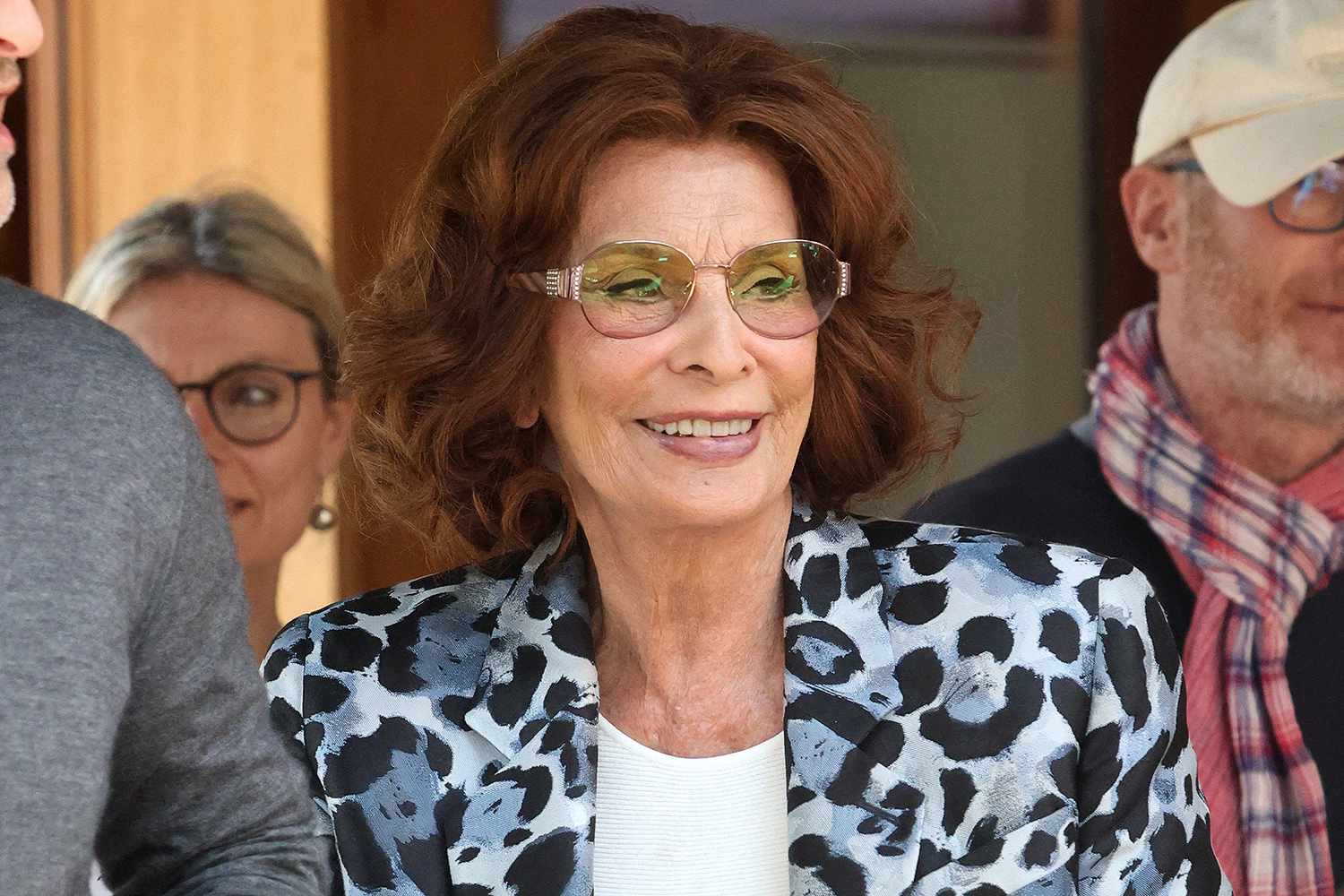 Sophia Loren Steps Out for Lunch with Friends Months After Fall at Swiss Home