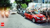 Kolkata Traffic Police Issue 6,000+ Illegal Parking Fines in Two Days | Kolkata News - Times of India