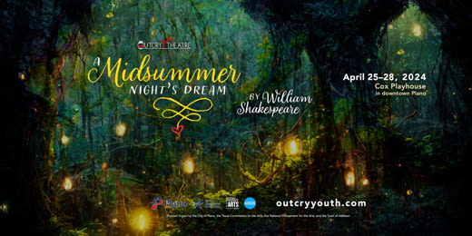 A Midsummer Night's Dream in Dallas at Cox Playhouse 2024