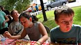 Power player wins at Cisco's pie-eating contest