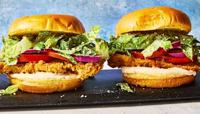 This Fried Chicken Caesar Sandwich Is The Best Way To Enjoy Everyone's Favorite Salad