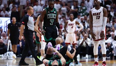 Stan Van Gundy Defends Bam Adebayo After Flagrant Foul Causes Jayson Tatum To Roll Ankle