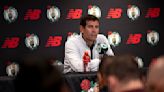 Boston Celtics team president Brad Stevens is making a case for NBA Executive of the Year