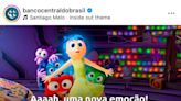 Em meio a atritos com o governo, Banco Central faz post com meme de Divertida Mente 2: 'A vontade de gastar sem poder'