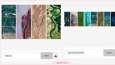 IG瘋玩「NASA英文名字」陸地衛星地圖！快來看看形成你姓名的專屬地表 | 生活發現 | 妞新聞 niusnews