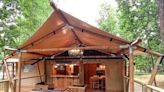 View glamping tents, cabins and more at Coshocton KOA on Saturday
