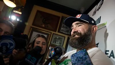 The top 10 places you’ll see Jason Kelce this NFL season — even though he’s supposed to be retired