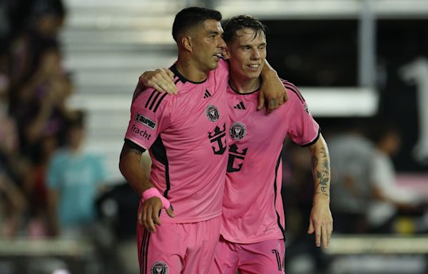 Inter Miami begins Leagues Cup title defense with 2-0 win vs. Puebla without Lionel Messi