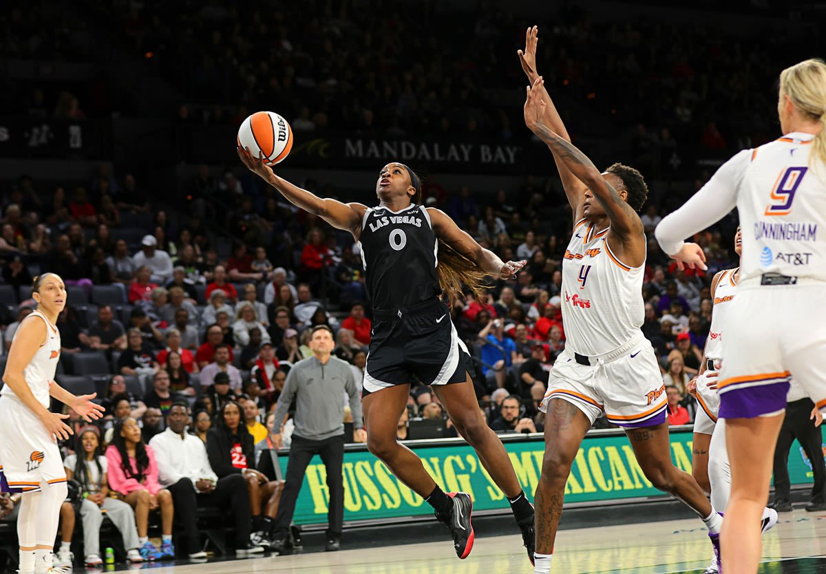 Jackie Young stepping up for Las Vegas Aces