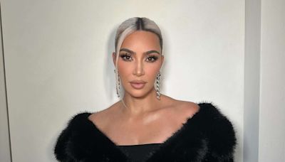 Kim Kardashian Just Debuted Rooty Platinum Hair for Spring