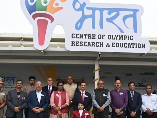 Bharat Centre of Olympic Research and Education Launched at RRU in Gujarat - News18