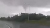 Watch scary moment as 'tornado' spotted in Carlow as people 'genuinely scared'