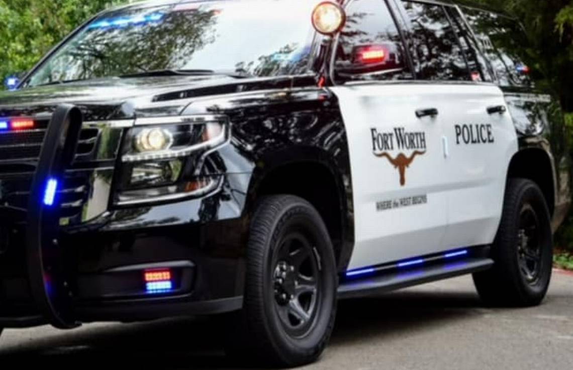 Stolen vehicle found in creek in west Fort Worth near I-30, police say