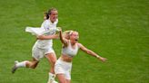 Fans hail ‘iconic’ moment Chloe Kelly celebrated her goal for England