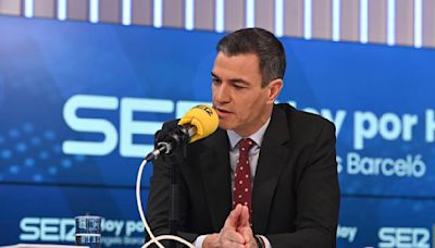 Entrevista de Pedro Sánchez, en la SER en directo: última hora del presidente del Gobierno en 'Hoy por Hoy' con Àngels Barceló