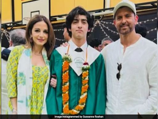 Hrithik Roshan And Sussanne Khan Attend Son Hrehaan's Graduation Ceremony. See Post