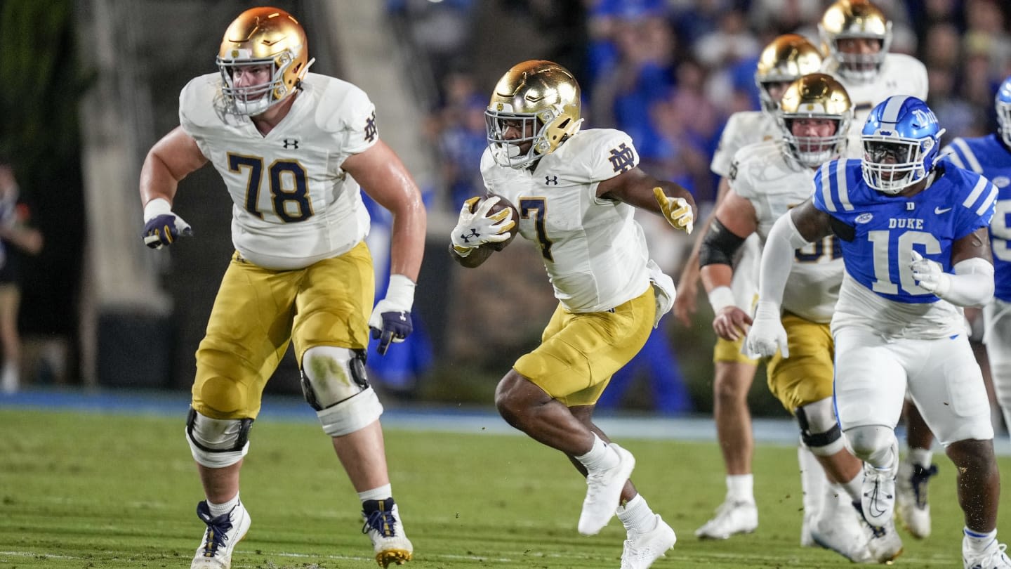 Notre Dame Returning Starter Sees 'Explosive Offense' in 2024