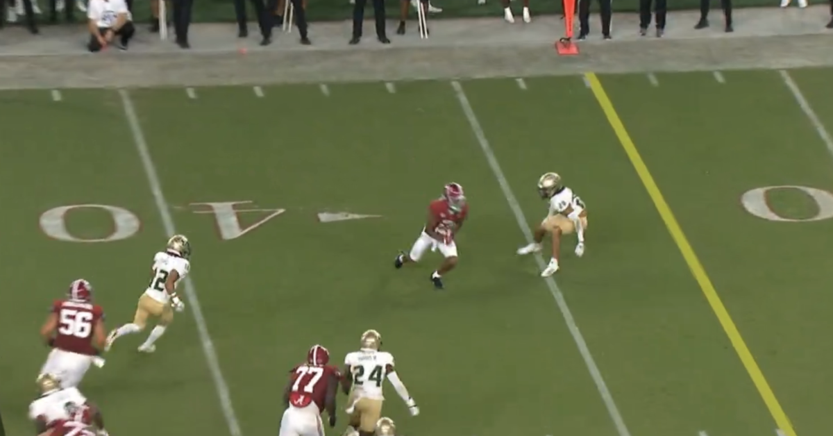 Ryan Williams gives Alabama some breathing room vs. USF with incredible 43-yard TD