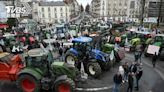 法農民抗議 拖拉機圍巴黎 湯潑蒙娜麗莎