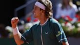 Rublev, a la final tras pasar por encima de Fritz