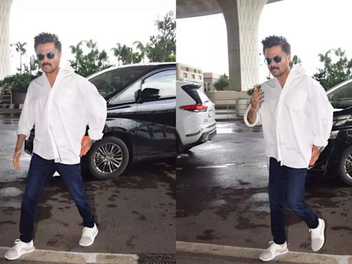 Anil Kapoor radiates his signature energy in recent appearance | Hindi Movie News - Times of India