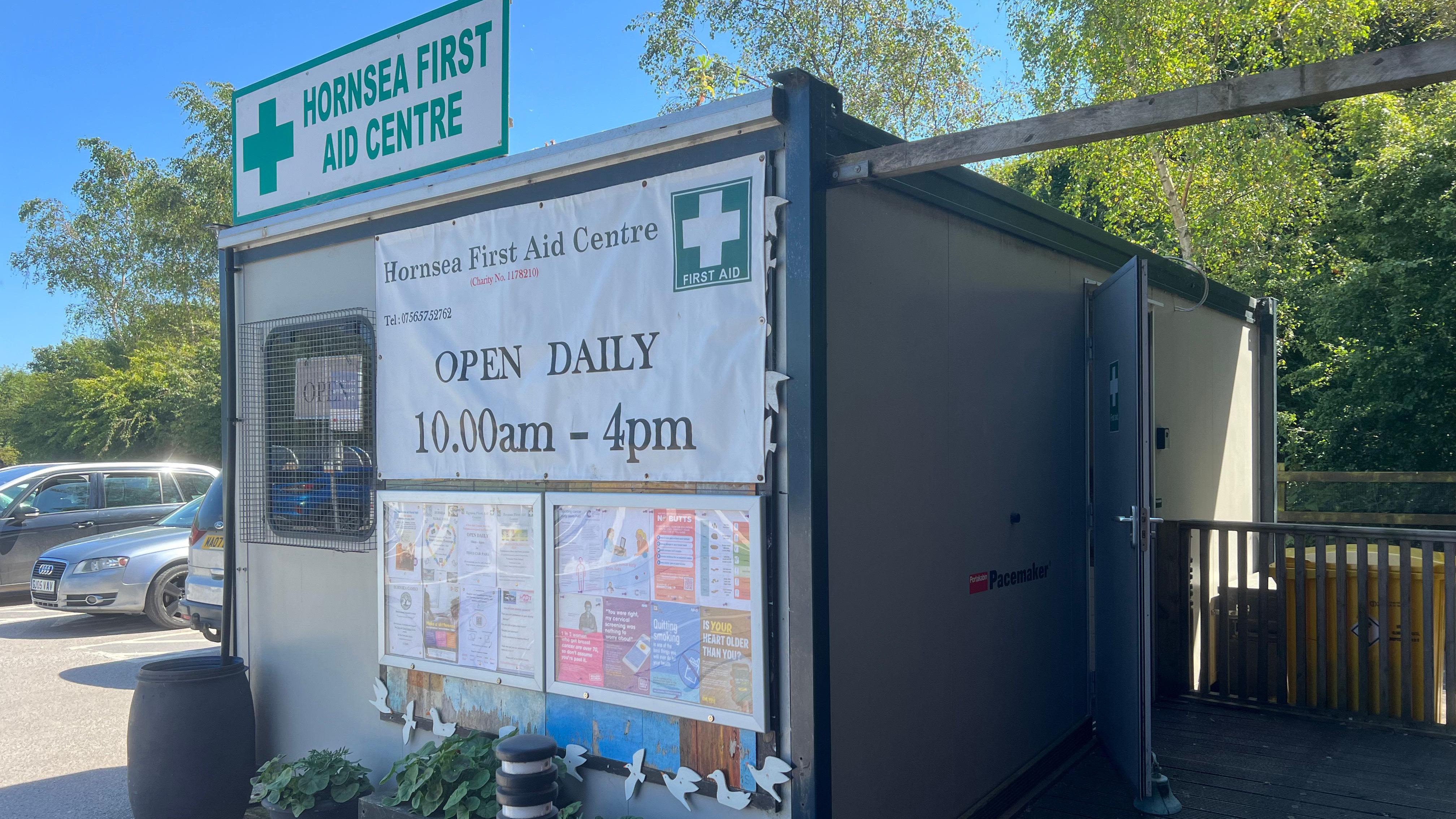Calls for permanent site for first aid centre