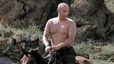 Putin says Western leaders would look 'disgusting' with their shirts off after the Russia leader was mocked over bare-chested pics